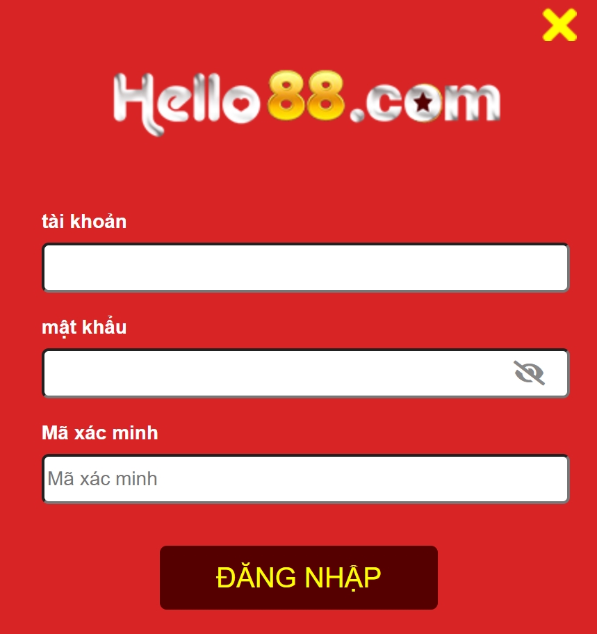 Lưu ý trong quá trình đăng nhập tài khoản Hello88